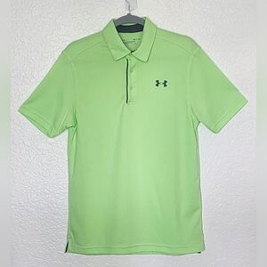 Under Armour Men's Green Short Sleeve Polo Shirt NWOT.   Size SM